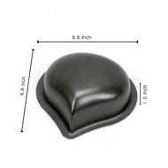 Set /Lot of 2Pcs BIG 9-inch Stainless Steel Cake Mold Non Stick Torte Mousse Baking Pan Black Bakeware Baking... N3