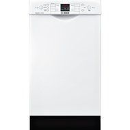 Bosch SPE53U52UC 18" 300 Series Energy Star Rated Dishwasher with 9 Place Settings in White N2