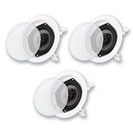 Acoustic Audio CS-IC53 In Ceiling Speakers 3 Way Home Theater 750 Watt 3 Speaker Set CS-IC53-3S