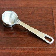 HAPPYNUTS COFFEE SCOOPS Multi Level Doser Scoop, Stainless Steel Condiment Coffee Measuring Scoop Marked 5mL/10mL... N6