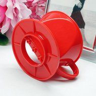 New 1-2 Cup Follicular Coffee dripper Latte Expresso Plastic Filter Espresso maker, Red, Yellow, Green (Green) N6