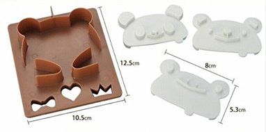 Sandwich Cutter Taidea Best Adorable Animals Pocket Bread Cutter, Hand Tools Sandwich Kit, Food Deco, Sandwich... N5