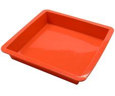 Marathon Housewares KW200013GR Premium Silicone Square Cake Pan, Green N21