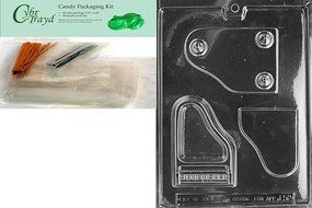 Cybrtrayd J052 Piano Legs Attached Chocolate Candy Mold with Exclusive Cybrtrayd Copyrighted Chocolate Molding... N2