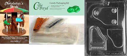 Cybrtrayd J052 Piano Legs Attached Chocolate Candy Mold with Exclusive Cybrtrayd Copyrighted Chocolate Molding... N3