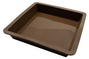 Marathon Housewares KW200013GR Premium Silicone Square Cake Pan, Green N23