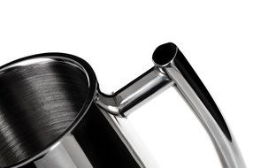 Secura 1000ML French Press Coffee Maker, 34-Ounce, Stainless Steel 18/10 SFP-34DSC, Extra Stainless Steel Screen N7