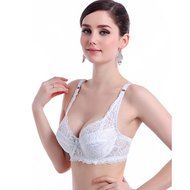 PHOTNO Women Push Up Deep V Ultrathin Underwire Lace Brassiere Bra N54