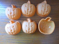 Silicone Pumpkin Cupcake Cake Cups N3