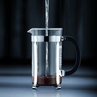 Bodum Chambord 3 cup French Press Coffee Maker, 12 oz., Chrome N8