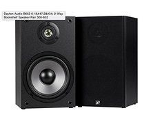 Dayton Audio B652 6-1/2" 2-Way Bookshelf Speaker Pair 300-652 N2
