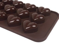 Webake Set of 2 Heart Shape Mini Silicone Chocolate Molds, Candy Molds, Silicone Mold for Chocolate Mold and Candy... N5