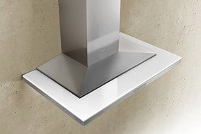 Zephyr ALA-M90BBX 36" ARC: Layers Series Wall Mount Hood with Capacitive Touch Controls Wireless Remote and CleanAir... N2