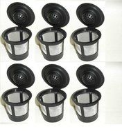 2X 6 x Solo Coffee Pod Filters Compatible with Keurig K cup coffee system--Reusable Coffee Filter