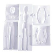 Fantastic Job 3 D&nbsp;Human&nbsp;Body&nbsp;Woman&nbsp;Sugar&nbsp;Fondant&nbsp;Molds&nbsp;Cake&nbsp;Decoration&nbsp;Tools N2