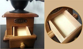 Global King Antique Classic Coffee Bean grinder For Starbucks Coffee Grinder, Hand-crank Coffee Mill coffee Machine N4