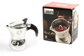 Bialetti: Cuor di Moka Silver - 1 Cup N3
