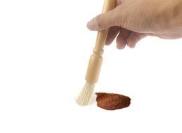 MyLifeUNIT Coffee Grinder Brush, Heavy Wood Handle &amp; Natural Bristles Coffee Grinder Cleaning Brush