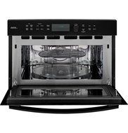 GE PSB9100DFBB Profile Advantium 27" Black Electric Single Wall Oven - Convection N4