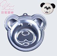Aluminum Alloy Panda Head Cake Moulds Pan Dish Tin Birthday Party Cake Decorating Tools N2