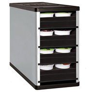 YouCopia CoffeeStack 40 Keurig K-Cup Cabinet Organizer, Silver N3