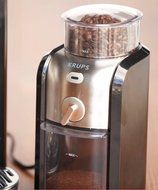 KRUPS GVX212 Coffee Grinder with Grind Size and Cup Selection and Stainless Steel Flat Burr Grinder, 8-Ounce,... N4