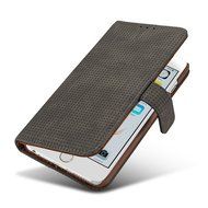 iPhone 6S Case, iPhone 6 Case, Aroko pu Leather Case [Wallet Series] Vintage Flip Book Style Cover with Stand... N6