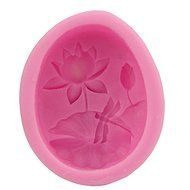Let'S Diy Lotus Style Soap Silicone Mold Cake Decoration Mold Bakeware Cooking Tools Kitchen Accessories N4
