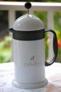 Coffee Press Carafe-made by Coffeebeau-durable stainless steel-one of a kind design-makes natural brewed coffee-Perfect... N3