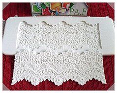 Handmade Silicone Fondant Mold/new Lace Mold 5090sf