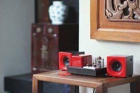 Qinpu DV-1 Mini Desktop Speakers N2