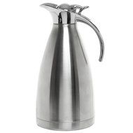 Double Wall Stainless Steel 2 Liter Vacuum Jug / Thermal Carafe / Insulated Pot for Coffee, Tea &amp; Water N3