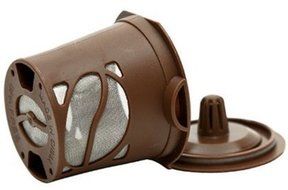 Refillable K-Cup Coffee Filters For Keurig Brewers By Coffee Bean N Leaf Brews. 3 Filters and BONUS Scoop. N6