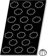 Flexipan Charlotte 3.38 Oz, 78mm Dia x 40mm Deep (3-1/16" Dia x 1-9/16" Deep), 18 Cavities