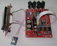 M62446 6 channel 5.1 switch Remote Volume Control Preamplifier Board Kit