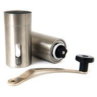 F&amp;L Essentials Manual Coffee Grinder | Conical Burr Grinder | Stainless Coffee Mill N6