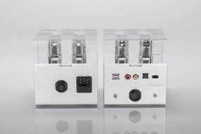 Woo Audio WA7d Fireflies Duo with WA7tp (tube power supply) upgrade in Silver