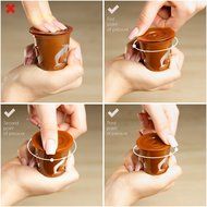 Brewooze - Reusable cups, Refillable Pods , compatible with Keurig 1.0 and 2.0 Brewers, Cuisinart and most individual... N7