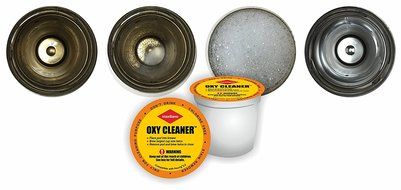 Keurig Cleaning Cups, Stain Remover, Biodegradable, Non Toxic, Coffee Stain off, 6 Cleaning k-cups N4