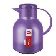 Emsa Samba Quick Press Insulated Server, 34-Ounce, Translucent Eggplant N57
