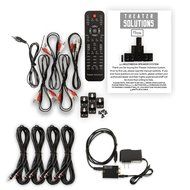 Theater Solutions TS514 Home 5.1 Speaker System with Optical Input USB FM and 4 Extension Cables