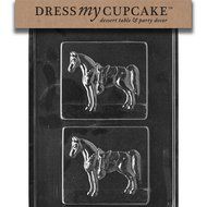 Dress My Cupcake DMCA116 Chocolate Candy Mold, Horse