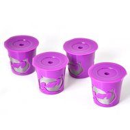 Leegoal(TM) Reusable Coffee Filter and Refillable K Cup For Keurig 2.0 and 1.0 Brewers, Purple N16