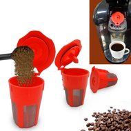 Leegoal(TM) Reusable Coffee Filter and Refillable K Cup For Keurig 2.0 and 1.0 Brewers, Purple N25