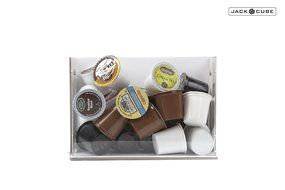 Jack Cube Magnetic Magnet Multi Functional K-Cup Drug Spice Jars Storage Box Holder Organizer Carousel Keurig... N6
