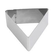 Sher 1Pc Stainless Steel Trianglely Shape DIY Dessert Cake Cheese Mould Slicer Cutter Popular New N3