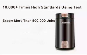 Long Plus CG8120 Electric Coffee and Spice Grinder with Patented Thickening Dual Stainless Steel Blades and Strongest... N5