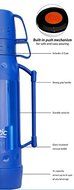 Thermotastic 1L Glass Insulated Therma-Hike Beverage Bottle (Burgundy) N2