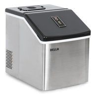 Della Electric Ice Maker Machine Portable Counter Top Yield Up To 28 Pounds of Ice Daily -Stainless Steel N5