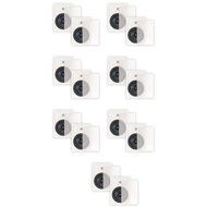 Blue Octave BDW82 In Wall 8&quot; Speakers 2 Way Home Theater Surround Sound 7 Pair Pack